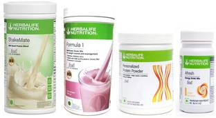 HERBALIFE FORMULA1 ROSE KHEER PROTIEN 200 G AFRESH ENERGY DRINK GINGER SHAKEMATE Plant-Based Protein