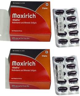 Cipla MAXIRICH 3 x 10 N PACK OF 2