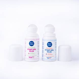 Derm & more Men & Women's Intimate Roll-On for Intimate Skin Deodorant Roll-on  -  For Men & Women