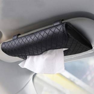 HSR PU Leather Tissue Box Vehicle Tissue Dispenser Vehicle Tissue Dispenser