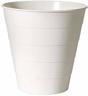 IKEA Waste bin, white, 10 l PP (Polypropylene) Dustbin