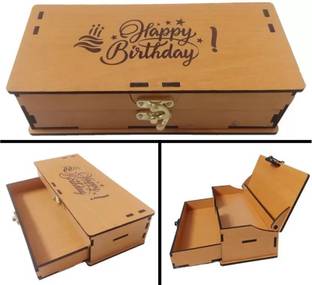 Glowbird Happy Birthday Pencil Box, Pencil Case for Kids Geometry Box