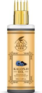 Khadi Ark Kalonji oil (Black Seed Oil) for Hair Growth, Anti Dandruff & Hair Fall Control  Hair Oil