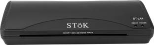 Stok Fully Automatic / A4 Laminator with Jam Release Button | Supports Hot & Cold Lamination 12 inch Lamination Machine