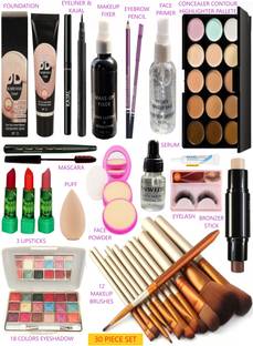 INWISH makeupbox with all makeup products set og 30 i-3