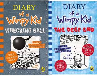 Diary Of A Wimpy Kid: Book 14 & 15 - The Wrecking Ball & The Deep End