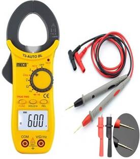MECO Instruments 72 Auto BL 3¾ Digit / 4000 Count 600A AC TRMS Autoranging Digital Clampmeter Digital Multimeter