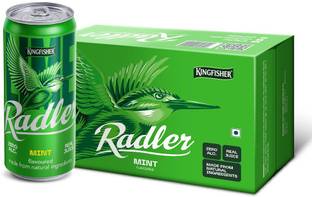 Kingfisher Radler Mint - Non-Alcoholic Malt Drink Can