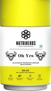 Nutriherbs Oh Yes Performance, Strength & Stamina Booster for Men - 60 Capsule