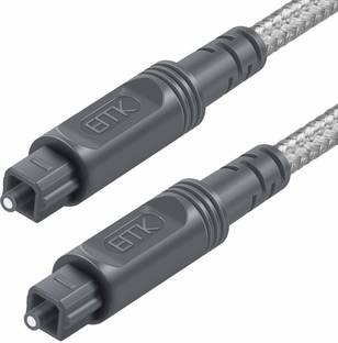 Etzin Fiber Optical Cable 5 m NA Digital Optical Audio Toslink Cable 5meter(EPL-713OC)