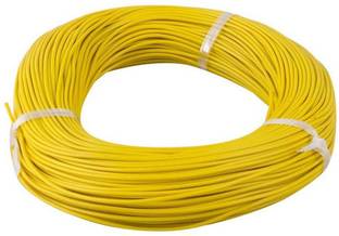 V-Guard Classo PVC Insulated 4 sq/mm Yellow 90 m Wire