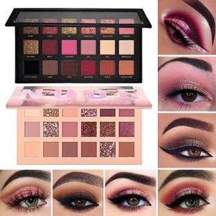 HUDA CRUSH BEAUTY 36 Color Matte Shimmer Pigmented Eyeshadow Palette Eye Shadow for Girls 36 ml