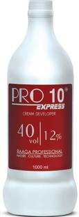 RAAGA PROFESSIONAL Pro 10 Express 12% Cream Developer, 40 Vol, 1000 ml