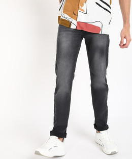 RUF AND TUF Slim Men Grey Jeans - Buy 