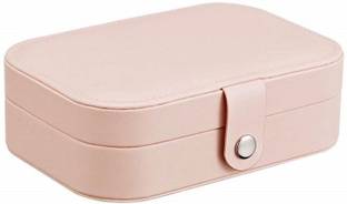 ROSSBERRY Jewelry Box Storage Organizer Portable Zipper Portable Women Display Travel Case JEWELRY STORAGE BOX, RING AND CHAIN BOX, JWELERY ORGANISER, VANITY BOX Vanity Box