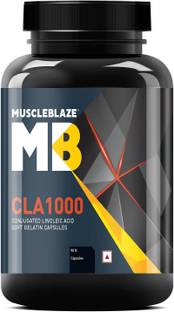 MUSCLEBLAZE CLA 1000, Fat Burner, Supports Weight Loss, Fuels Metabolism