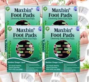 MAXBIN Detox Foot Patches| good detoxifier it removes unwanted toxins from your body Plaster & Patch