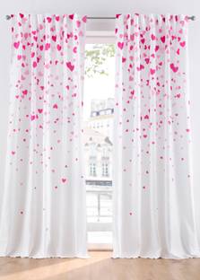 Ad Nx 154 cm (5 ft) Polyester Room Darkening Window Curtain (Pack Of 2)
