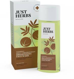Just Herbs Vitamin C With Amla & Liquorice Root For Skin Brightening Face Wash
