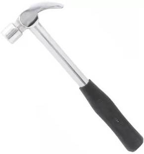 JMD Tools Steel Claw Hammer Claw Hammer Tube Grip Pipe Handle Heavy Duty Hammer Hammer for Home Use Industrial hand Tools, Standard Curved Claw Hammer