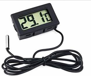 thermomate Digital with LCD for Fridges Freezers,black Instant Read Thermocouple Kitchen Thermometer