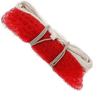 FREEBOOTER Badminton Nylon Net Single Upper Side White Tape Border Badminton Net