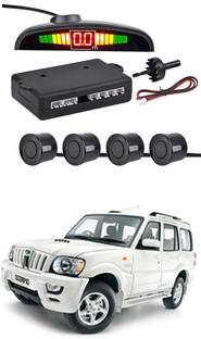 AYW 4 Black Parking Sensors With LED Display Which Increased Safety of Passengers/Car One Alarm Kit For Scorpio Parking Sensor