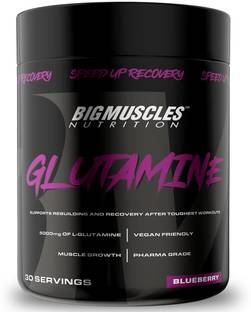 BIGMUSCLES NUTRITION Glutamine [ 30 Servings] | Muscle Growth & Recovery Intense Exercise Glutamine