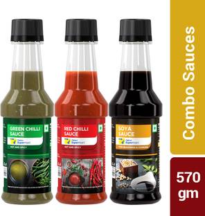 Flipkart Supermart Red, Green Chilli, Soya Sauce