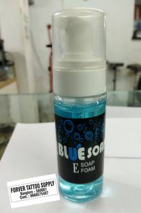 Forver tattoo BLUE SOAP AND FOAM (150ml) tattoo cleaning Temporary Tattoo Kit