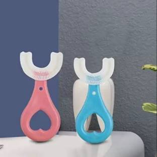 AddBeauty Mouth-Cleaning Silicone Brushing Kids Teeth Toothbrush Ultra Soft Toothbrush Extra Soft Toothbrush