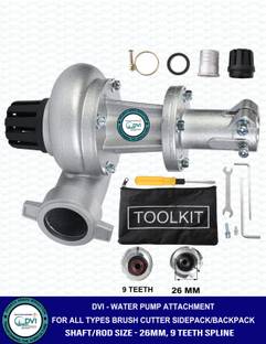 DVI ATTACHMENT FOR BRUSH CUTTER|26MM SHAFT SIZE|GRASS CUTTER ACESSORIES Centrifugal Water Pump