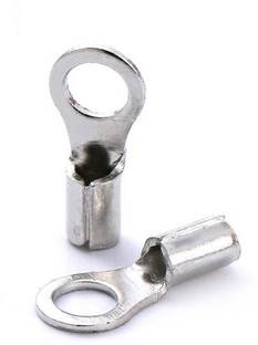 DECENT AIR SYSTEM Cable Terminals Copper Cable Lugs for 10SQMM Cable Having 8mm Stud Hole 50Nos Ring Terminal Lugs Wire Connector