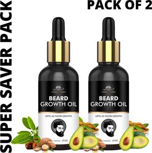 INTIMIFY Mustache Beard Growth Oil Booster, Beard Oil For Men Fast Growth, Mooch Oil