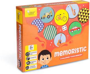 Clever Cubes Memoristic Educational Board Games