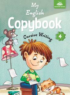My English Copybook Cursive Writing 4 | Class 4 English Handwriting Practice Book Ratna Sagar