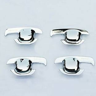 autoxin Imported Quality Chrome Finger Guard Bowl Garnish for Toyota Innova All Models Chrome Toyota Innova 2.0L, Innova Side Garnish