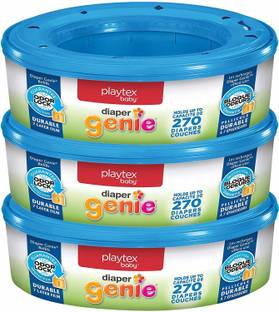 Playtex Diaper Genie II Refill (Pack of 3) Diaper Disposal Bin