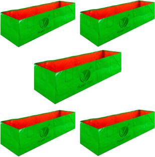 PLANT CARE 48 X 12 X 12 inch Gardening Grow Bag for Vegetables Fruits Flowers - Pack of 5 Grow Bag