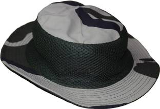 rahul BSF Net Hat Commando Force Camouflage Boonie Hats (Pack of- 1)