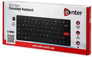 Enter ER_Mini Keyboard-4 Wired USB Standard Laptop Keyboard Compatible with Desktop, Laptop, Mac USB Wire Keyboard for Laptop and Desktop