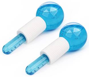 R A Products BALL SET 2PCS Ice Roller Globes Facial Roller Massager
