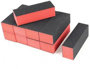 Shills Professional 10Pcs Buffer Sanding Block Polish Buffer File 3 Side Nail Pedicure Manicure File