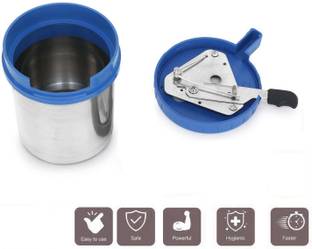 ASenterprises Needle & Syringe Destroyer Steel Cutters Machine Stainless Steel Needle Burner