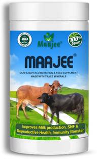 MAAJEE Cow & Buffalo Food - Cow Feed & Health Supplement - Increase Milk Production Pet Health Supplements