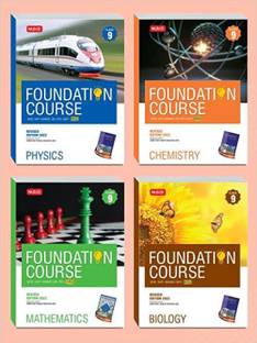 MTG Foundation Course Class 9 (Physics, Chemistry, Mathematics & Biology), Based On Latest Competency Based Education For NTSE-NVS-BOARDS-JEE-NEET-NSO-IMO Olympiad 2022- Set Of 4 Books