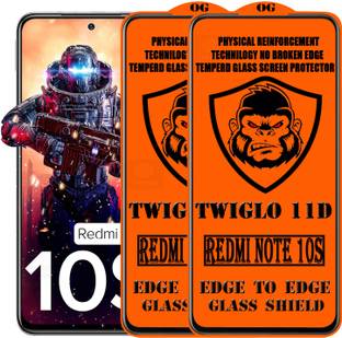 TWIGLO Edge To Edge Tempered Glass for REDMI NOTE 10S
