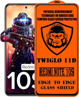 TWIGLO Edge To Edge Tempered Glass for REDMI NOTE 10S