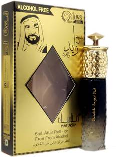 Manasik SHAIKH ZAYED OUD Alcohol - Free Concentrated Attar Roll On 6ml . Floral Attar