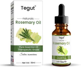 Tegut Best Rosemary Essential Oil For Skin, Muscle & Joints, Hair Conditioner Pure Therapeutic Grade (10 ml) (Pack of 1)